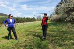Trénujeme postřeh a balanc  | Výlet s nordic walking s Nezrezneme.cz - Český kras plný krás I., sobota 8. 5. 2021