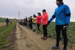 Trénink techniky Moderního nordic walking