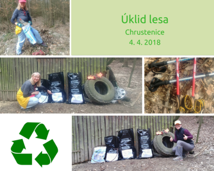 Soukromý úklid lesa, 4. 4. 2018, Chrustenice