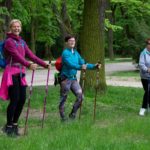 Jana Kyriakou a Lenka Křivánková | Toulky s B BRAUN Medical, nordic walking a mindfulness, Obora Hvězda, Praha 27. 5. 2021