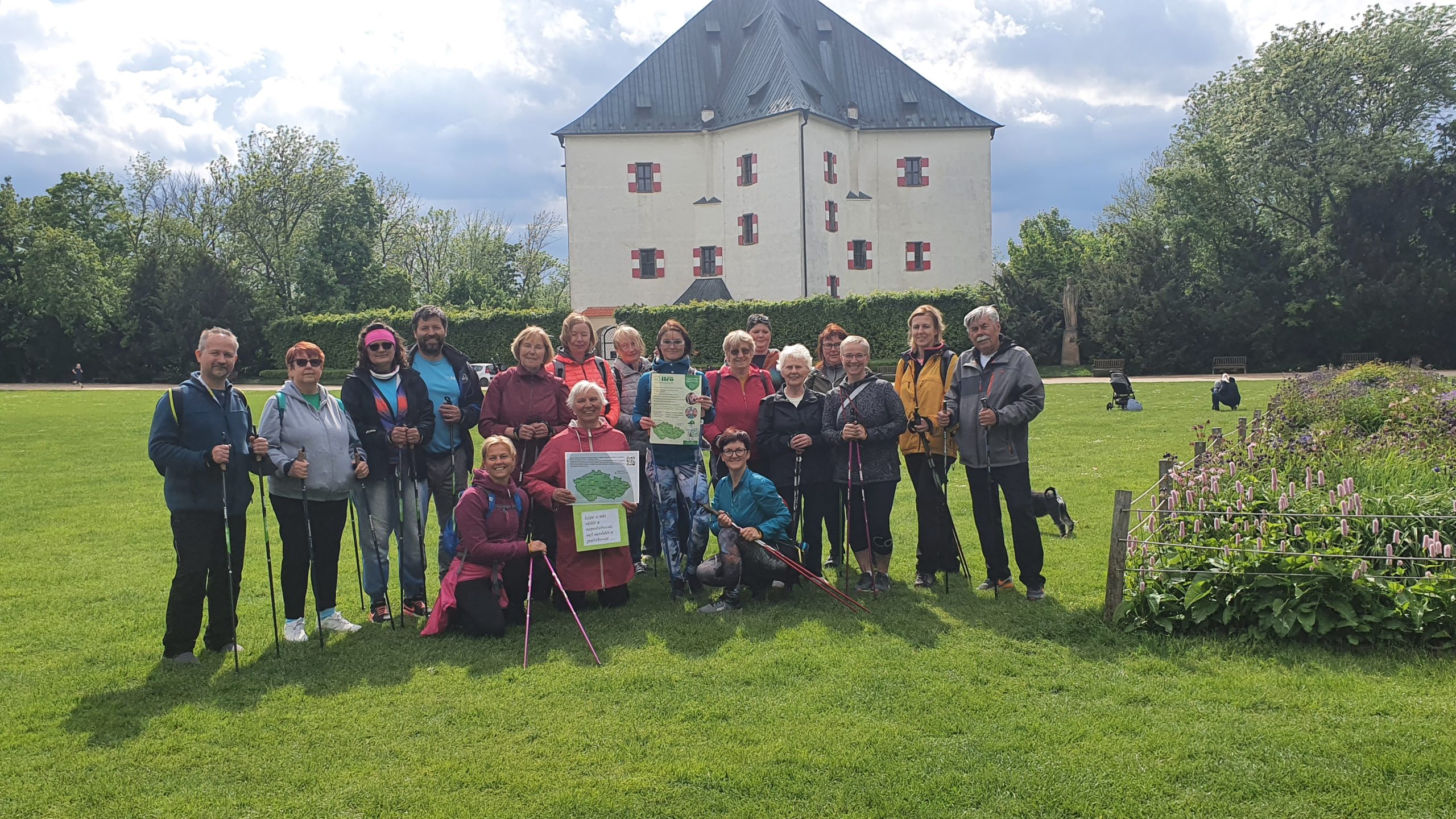 Toulky s B. BRAUN Medical, nordic walking a mindfulness, 27. 5. 2021