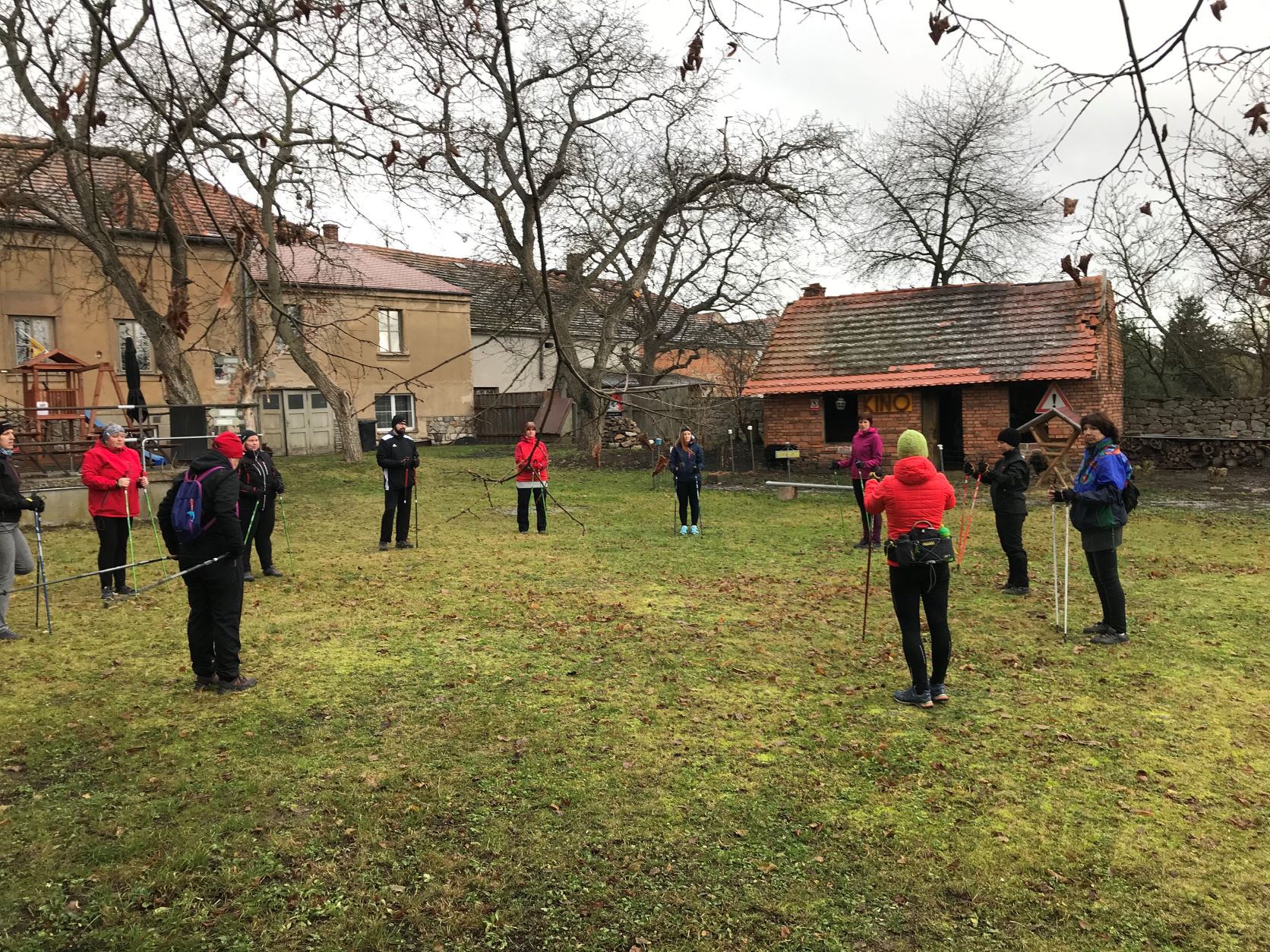 Základní kurz Nordic walking, Hostomice pod Brdy, spolupráce s Hejbejmese