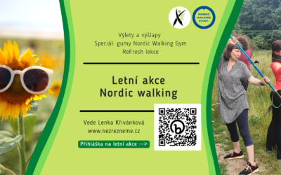 Letní akce s Nordic walking 2022