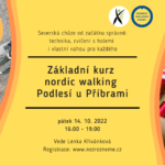 Základní kurz Nordic walking: Podlesí u Příbrami