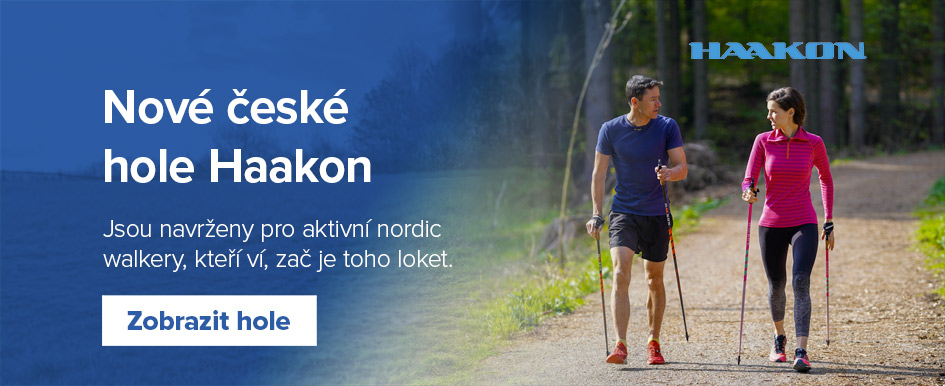 Nové nordic walking hole HAAKON od českého výrobce z Liberce v nabídce odborníků z Nordic sports!