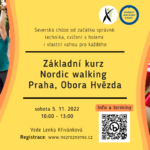 Předběžně: Základní kurz Nordic walking: Obora Hvězda, Praha 6