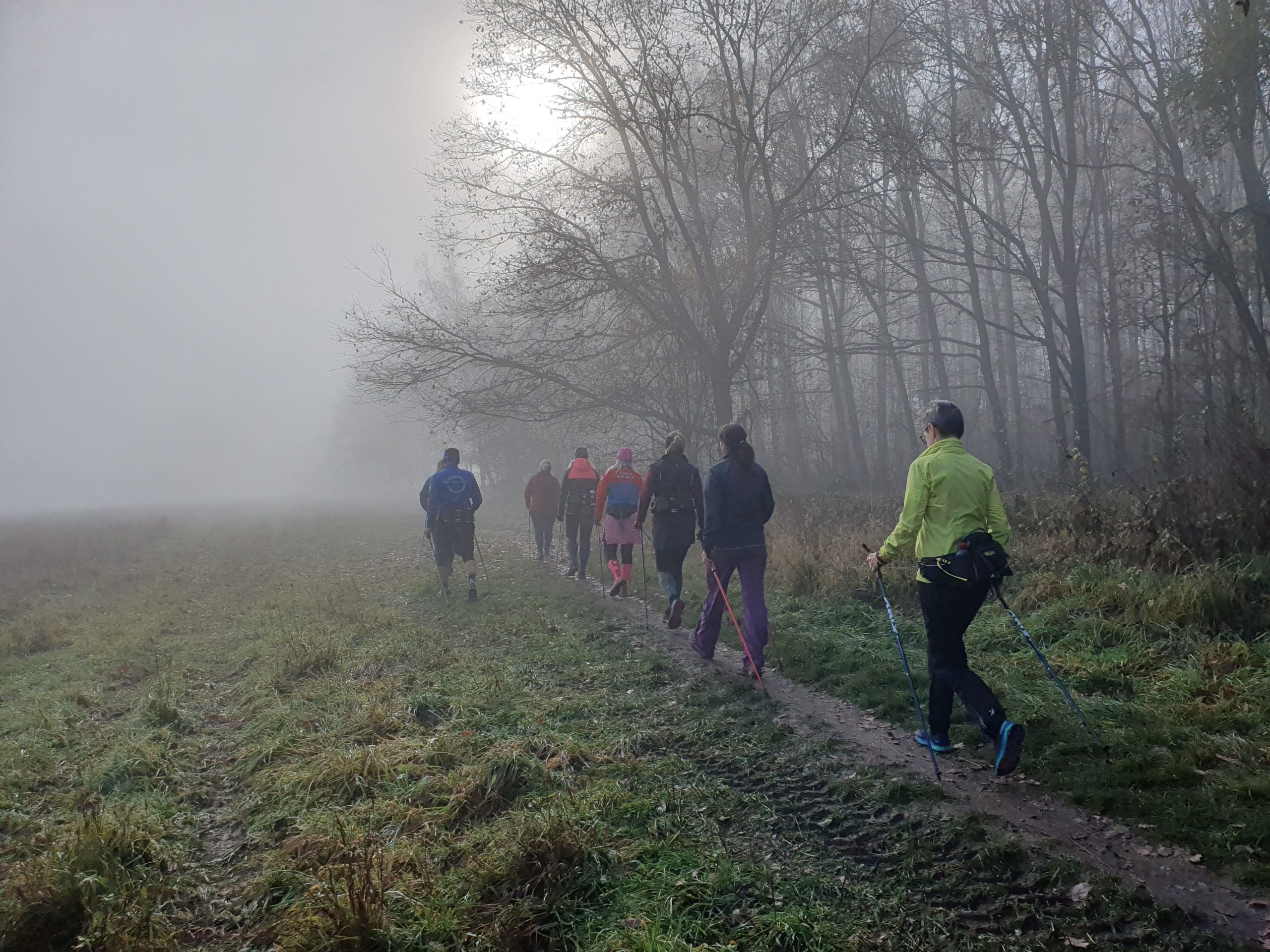 Celodenní metodický kurz Nordic Walker II. v Praze-Nebušicích 12. 11. 2022