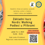Základní kurz Nordic Walking: Podlesí u Příbrami