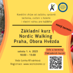 Základní kurz Nordic Walking: Obora Hvězda, Praha 6