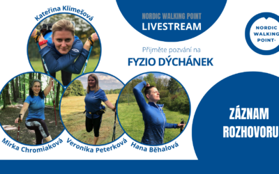 Záznam rozhovoru: Fyzio dýchánek Nordic Walking Point